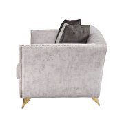 Beige fabric sofa in casual style by Acme additional picture 7