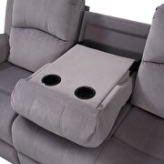 Motion velvet sofa in gray by Acme additional picture 7