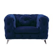Blue fabric chair by Acme additional picture 3