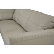 Airy light green full leather sectional sofa by Acme additional picture 6