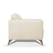 Cream full leather contemporary sofa by Acme additional picture 2
