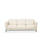 Cream full leather contemporary sofa by Acme additional picture 5