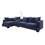 Blue fabric sectional sofa by Acme additional picture 2