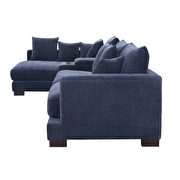 Blue fabric sectional sofa by Acme additional picture 4