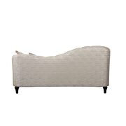 Shimmering pearl sofa w/ channel tufted backs by Acme additional picture 4