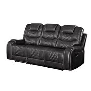 Magnetite pu sofa (motion) by Acme additional picture 2