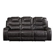 Magnetite pu sofa (motion) by Acme additional picture 3