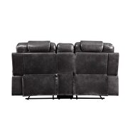 Magnetite pu loveseat (motion) by Acme additional picture 4
