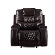 Brown pu chair (motion) by Acme additional picture 2