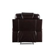 Brown pu chair (motion) by Acme additional picture 4
