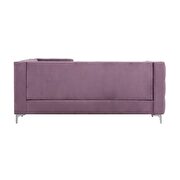 Purple velvet sectional sofa by Acme additional picture 11