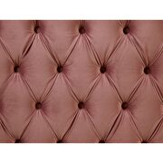 Dusty pink velvet sectional sofa by Acme additional picture 2
