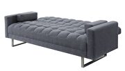 Gray fabric upholstery contemporary style sofa bed by Acme additional picture 4