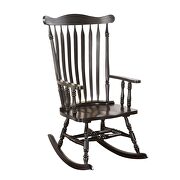 Black finish rocking chair by Acme additional picture 2
