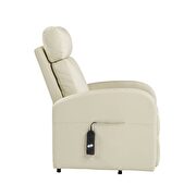 Beige pu power recliner chair by Acme additional picture 4