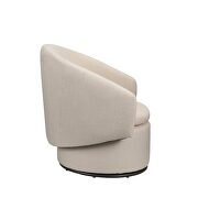 Sand linen accent chair by Acme additional picture 4