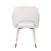 Cream velvet & gold accent chair by Acme additional picture 5