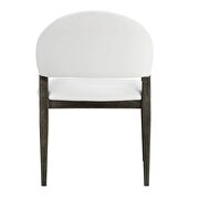 White pu accent chair by Acme additional picture 5