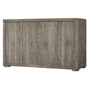 Reclaimed gray finish server by Acme additional picture 2