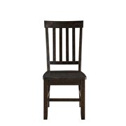 Rustic walnut finish side chair by Acme additional picture 2