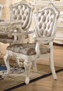 Marble & pearl white dining table additional photo 5 of 5