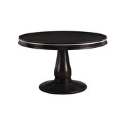 Espresso dining pedestal table by Acme additional picture 12