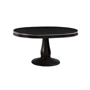 Espresso dining pedestal table by Acme additional picture 13