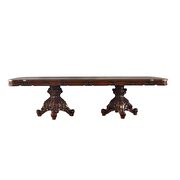 Cherry oak finish dining table by Acme additional picture 3