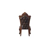 Cherry oak & pu side chair by Acme additional picture 4