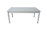 Pearl gray finish perfect modern design dining table by Acme additional picture 5