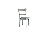 Pearl gray finish perfect modern design dining chair by Acme additional picture 2