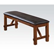 Walnut finish dining table by Acme additional picture 3