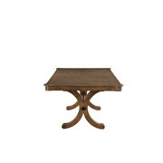 Gray oak finish dining table in casual style by Acme additional picture 4