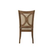 Beige pu & gray oak side chair by Acme additional picture 5
