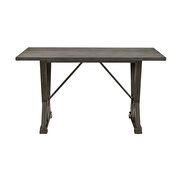Gray finish counter height table by Acme additional picture 3