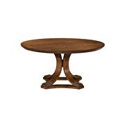 Oak finish dining table by Acme additional picture 3