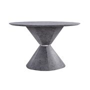 Faux concrete dining table by Acme additional picture 2