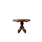 Cherry oak finish counter height table by Acme additional picture 2