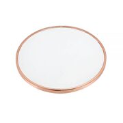 Rose gold finish & frosted glass coffee table by Acme additional picture 3