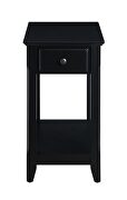 Black finish wooden accent table by Acme additional picture 4