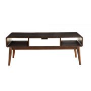 Espresso & white coffee table by Acme additional picture 3