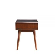Espresso & white end table by Acme additional picture 4