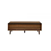 Walnut & black lift top coffee table by Acme additional picture 3