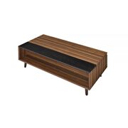 Walnut & black lift top coffee table by Acme additional picture 5