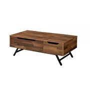 Walnut lift top coffee table by Acme additional picture 2