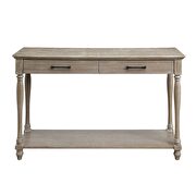 Antique white sofa table by Acme additional picture 2