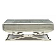 Aluminum coffee table by Acme additional picture 6