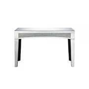 Mirrored & faux stones sofa table by Acme additional picture 2