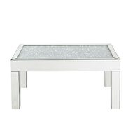 Faux diamonds and mirrored finish coffee table by Acme additional picture 4