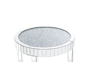 Faux diamonds and mirrored finish beautiful coffee table by Acme additional picture 3